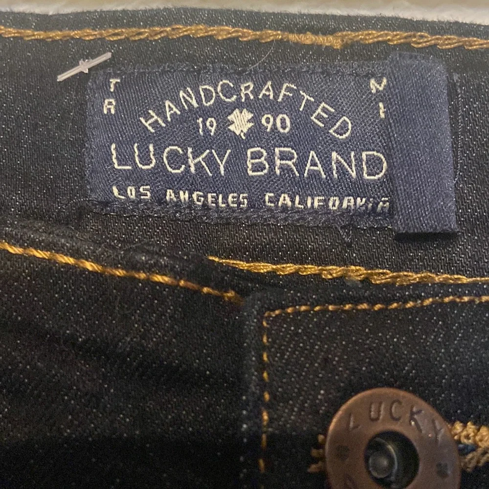 NWT Lucky Brand Girls Size 14 Classic Straight Dark Blue Blue Jeans